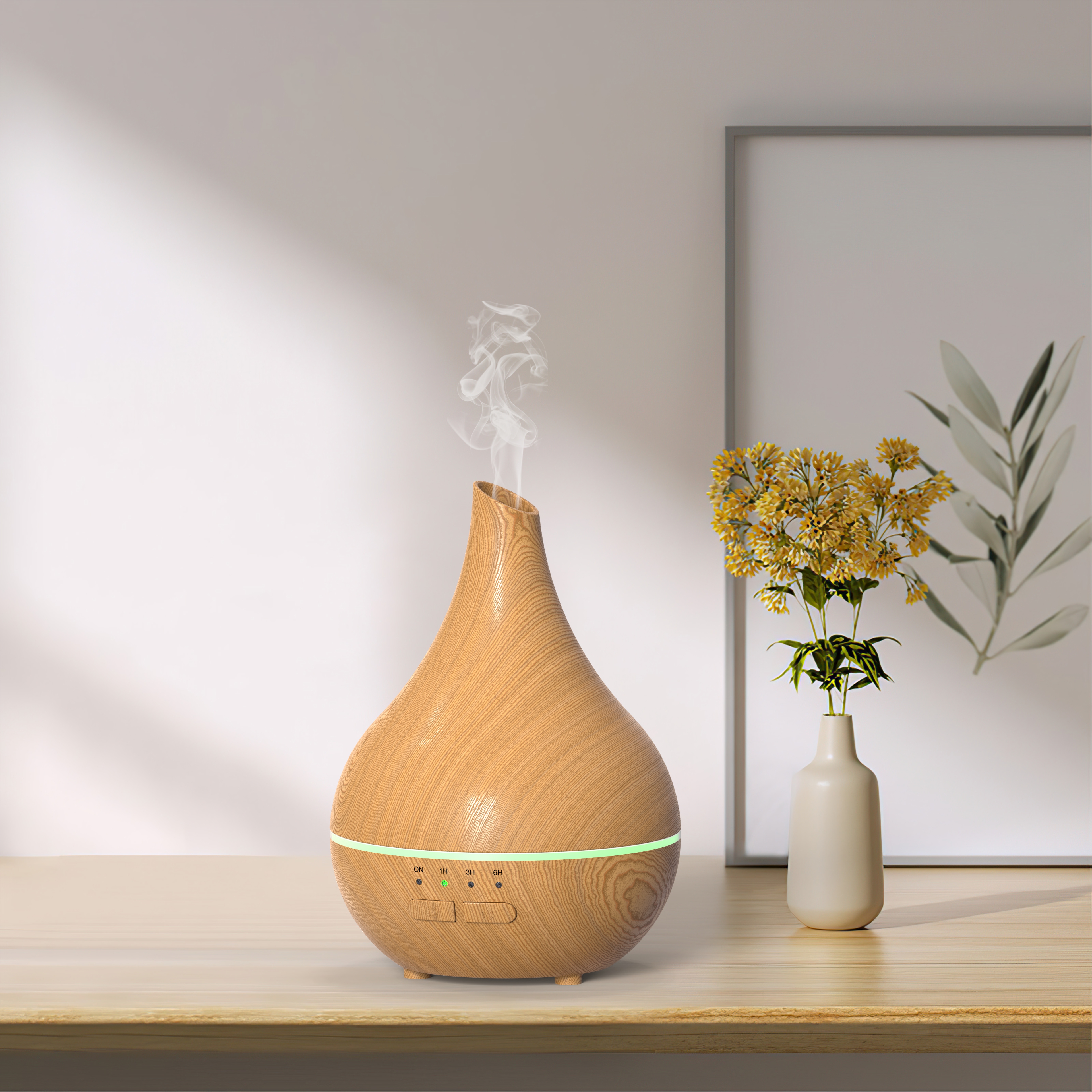 Ny 150ml Wood - Grain Aromatherapy Diffuser