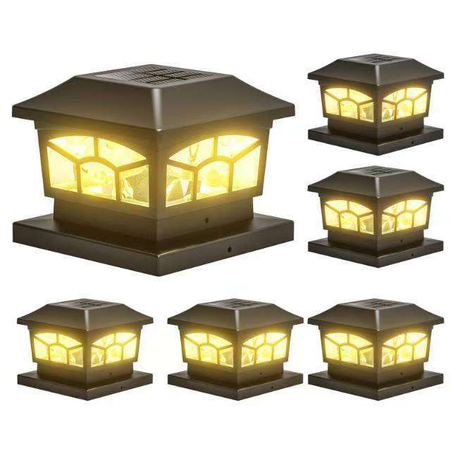 8 LED Solar Capital Light