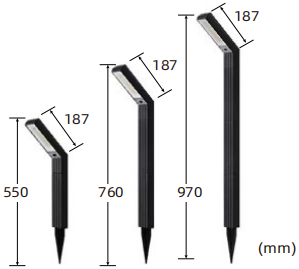 Nye syv-fonte Solar Path Lights