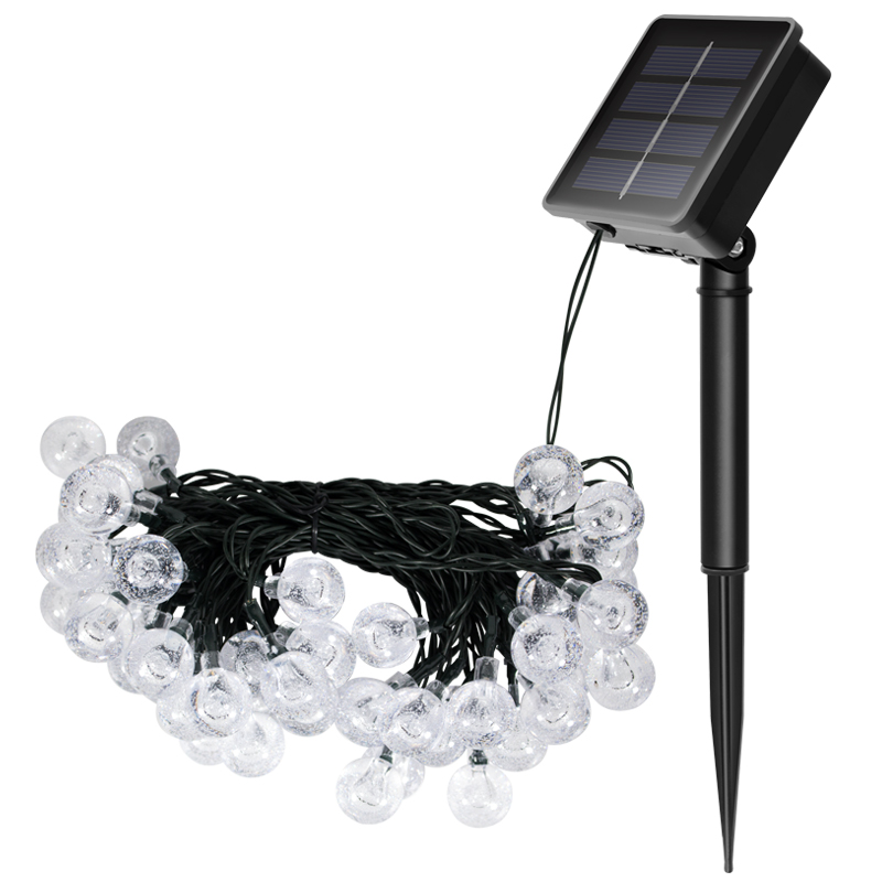 Solar Crystal Globe juledekoration String Light