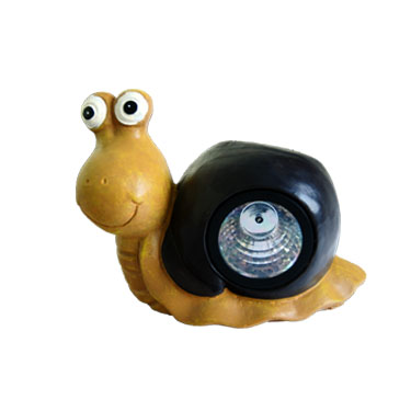 Solar Snail Resin Lampe