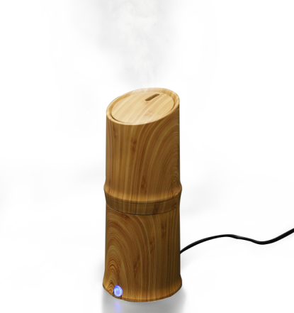 300 ml Cool Mist Humidifier Ultralyd Aroma Essential Oil Diffuser til Office Hjem Soveværelse Stue Studie Yoga Spa - Trækorn